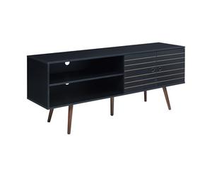 Meuble TV Vare 160 x 40 x 66 cm noir