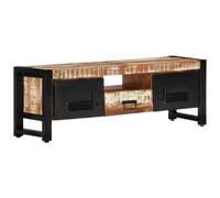 vidaXL Meuble TV 120x30x40 cm Bois massif de récupération Marron