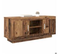 Meuble TV - vidaXL - bois d'ingénierie - bois ancien - 2 portes - 1 étagère - style rustique - 102 x 35 x 45 cm 704unq17m
