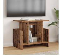 Meuble TV - VIDAXL - Support TV 2 pcs - Bois d'ingénierie - Aspect bois ancien - 50 x 35 x 45 cm