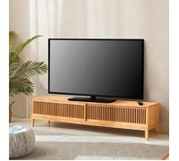 Meuble TV Videbæk bambou 180 x 40 x 38 cm naturel