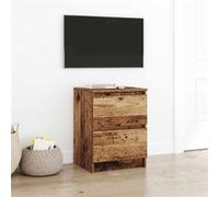 Vidaxl Meuble Tv Vieux Bois 40x35x54 Cm Bois D'ingénierie