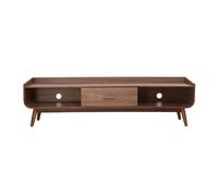 Meuble TV vintage bois noyer 180 cm HALLEN