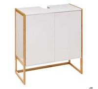 5five Meuble vasque Naturéo 2 portes 80 cm Blanc