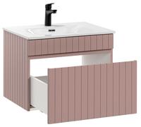 Meuble vasque à encastrer - 60 cm - Emblematic Rose
