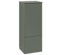 Meuble vasque mi-hauteur Villeroy & Boch Antao K43000HL 41,4 x 103,9 x 35,6 cm, coloris du plan vasque : laque mate vert feuille