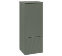Meuble vasque mi-hauteur Villeroy & Boch Antao K43100HL 41,4 x 103,9 x 35,6 cm, coloris du plan vasque : laque mate vert feuille