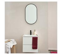 Meuble vasque SORRENTO suspendu 45cm avec plan céramique