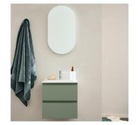 Meuble vasque SORRENTO suspendu 45cm avec plan céramique