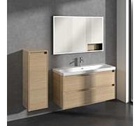 Meuble Villeroy und Boch Skyla C80200VJ, 2000 portes, 2000 tiroirs, 350 x 1 000 x 349 mm, Nordic Oak / Nordic Oak