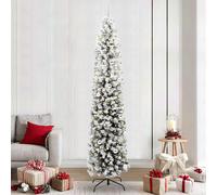 Meubles Arbre de Noël artificiel 300 LED avec support Vert 240 cm - Guirlandes de Noël 3395049