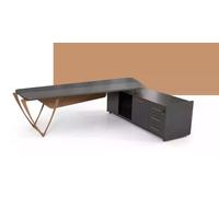 Meubles de bureau Bureau d'angle avec tiroirs Bureau moderne