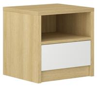 Meubles de chambre à coucher blancs Luxe Lit Tables de chevet Grande armoire