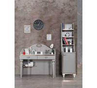 Meubles de chambre de jeunes Étagère Table de chambre d'enfant Style campagnard Bois Bureau Nouveau