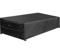 Meubles de jardin Couverture imperméable au vent Bâche de protection 420D Oxford Tissu Canapé Salon Table Set Meubles Housse de protection, 315x160x70cm