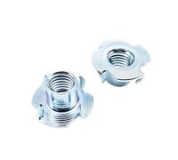 Meubles en bois et acier épais M4 M5 M6 M8 M10 M12, 10 pièces, armoire de lit, canapé à quatre griffes, haut-parleur, insertion aveugle, écrou en T (Color : 10PCS, Size : M10x12.5)