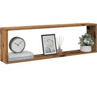Meubles Étagères murales cubes 4 pcs. Aspect vieux bois 100x15x30 Bois composite856583