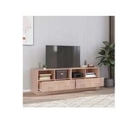 vidaXL Meubles TV 2 pcs rose 67x39x44 cm acier