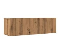 Meubles TV muraux 2 pcs chêne artisanal 100x30x30 cm