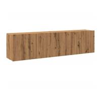 Meubles TV muraux 2 pcs chêne artisanal 80x30x41 cm