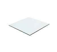 Meubletmoi Plateau carré 70x70 en Verre trempé Transparent - Dessus de Table résistant - pour Table & Table Basse