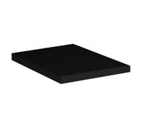 Plan vasque VANO – L20 × P40 cm – Noir mat – À poser – Élément de finition latéral