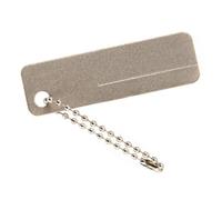 Meule à Ongles Diamantée Portable Mini, Argenté, Chaîne