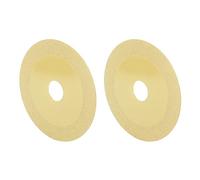 Meule à Tronçonner Diamantée, Résistante à l'usure, Améliore l'efficacité de l'outil Rotatif de Brasage du Disque de Coupe Diamant pour Meuleuse d'angle (Champagne Or)