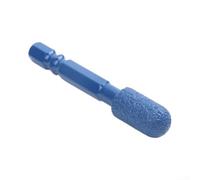 Meule abrasive émeri dure pour polissage acier Meule abrasive(e) | Revêtement émeri dur, tige hex 6,35mm, anti-glissement, pour idéal métal, rouille, ébarbage rapide