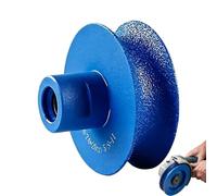 Meule abrasive Outil de profilage à chant brasé pour façonnage fin et | Disque pour chant de pierre pour plan de travail en granit, carreaux de marbre, dalles de béton, sculpture de monumen
