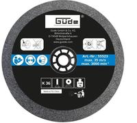Meule abrasive pour touret 125 x 16 mm - grain 36 - pour G55234 Güde G55523