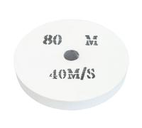 Meule abrasive pour touret - 250 x 32 x 32 mm - grain 80
