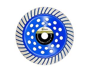 Meule Assiette Diamantée 180mm Turbos Rangée Diamant à Meuler Béton pour Polir et Nettoyer Granit Marbre Maçonnerie Pierre Artificielle Béton Meuleuse D'angle SANLEETEK