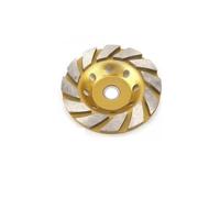 Meule boisseau à segments diamantés de 80 à 180 mm for le béton de pierre | Meule diamantée segmentée à base de métal for le détourage des surfaces(100x22mm)