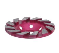 Meule Boisseau Diamantée pour Béton et Pierre, Disque 100 MM | Haute Efficacité de Polissage, Forte Résistance à L'usure, Usage Simple, pour Professionnels et Bricoleurs