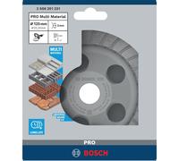 Meule boisseau PRO Multi Material, 5 x 125 x 22,23 mm