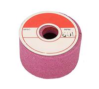 Meule boisseau Vobor - Meule en corindon meule en corindon en céramique Type de coupe 75 * 40 * 20mm 46/120 Grit(Corindon chromé 46# (rouge))