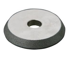 Meule CBN 77.5x10x12.7 dédiée aux aciers HSS pour affûteuse de forets OPTIgrind GH 10T Optimum DSGH10T