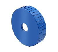 Meule d'angle ronde, ponçage, sculpture, abrasif rotatif, revêtement en carbure de tungstène(Blue 16mm)