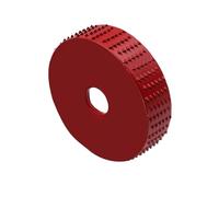 Meule d'angle ronde, ponçage, sculpture, abrasif rotatif, revêtement en carbure de tungstène(Red 16mm)