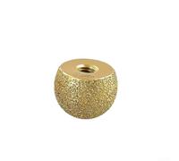 Meule diamant tête champignon pour polissage de la pierre, coupe de bord doré, 10 mm alésage outil de meuleuse d'angle (30 mm)