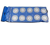 meule diamantée, 10 Pièces/ensemble Mini Diamant Roue De Coupe Jeu Disques Lames Scie Circulaire Meules(30mm)
