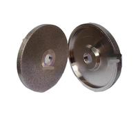 Meule diamantée 6 pouces 150x25,4 mm for verre/jade | 6 pouces/150 mm, trou de 25,4 mm, diamant, verre/jade/alliage, disque de polissage(180)