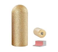 Meule diamantée à doigts, mèche ronde à sec de 20 mm/30 mm, outil de façonnage pour agrandir et façonner des trous en biseau rond dans la porcelaine, le granit et le marbre (20mm 100mesh)