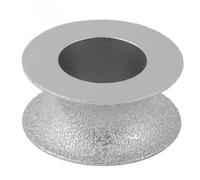 Meule diamantée brasée, meule abrasive concave, hauteur 7,3 cm 3,0 cm, pour béton de granit de marbre de pierre, compatible avec meuleuse d'angle (Meule concave 3.0)