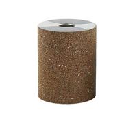 Meule diamantée cylindrique, grain 50-200, tête de meulage, outils abrasifs de ponçage(P50)