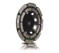 Meule diamantée, double rangée, Ø 125 mm, M14, segment, argenté, STAYER