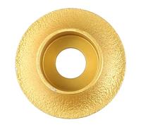 Meule Diamantée Edge Disque de ponçage diamanté for soudure sous vide, 10/15/20/25/30 mm, for profils de bord, marbre, granit, céramique, verre(25mm)