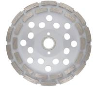 Meule diamantée PRODIAMANT 180 mm pour béton, double rangée, universelle