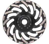 Meule diamantée PRODIAMANT 180 mm pour chapes, matériaux abrasifs ST91 Turbo